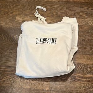 NWOT Eras Tour Beige Hoodie